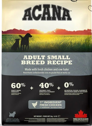 Acana Adult Small Breed Dog Food- trail pack 340 gms