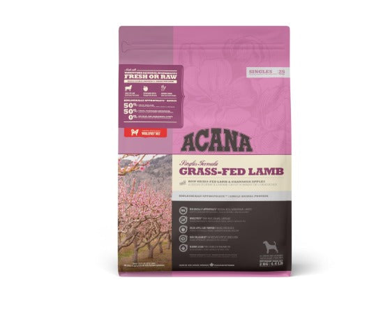 Acana Grass Fed Lamb Dog Food 2kg