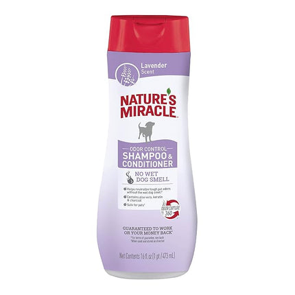Nature Miracle Charcoal odor control shampoo and conditioner 473ml