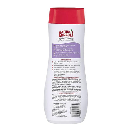 Nature Miracle Charcoal odor control shampoo and conditioner 473ml