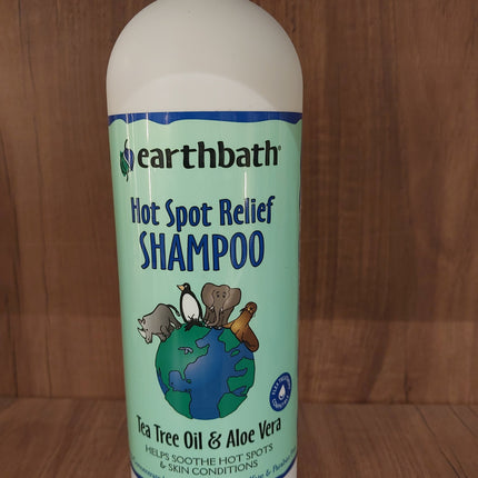 Earthbath Hot Spot Relief Shampoo-Tea Tree & Aloe Vera  472ml