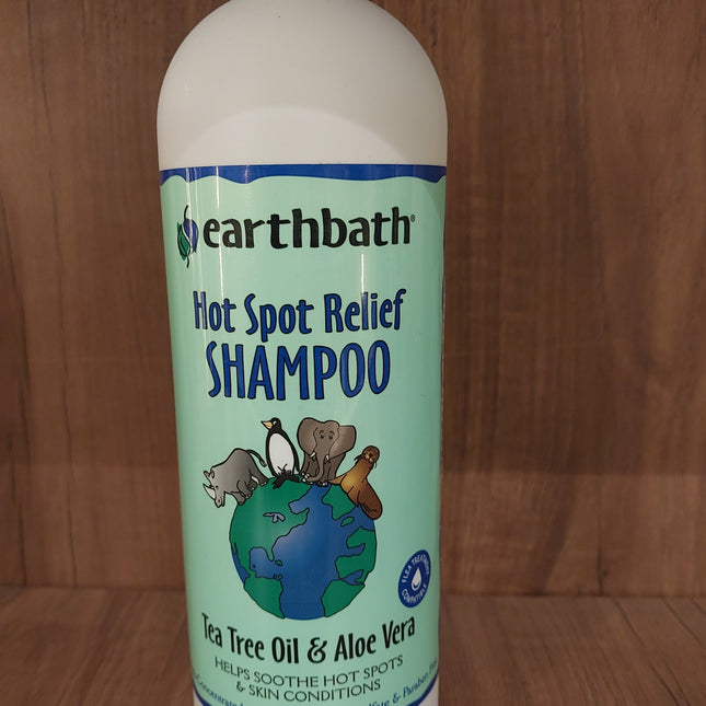 Earthbath Hot Spot Relief Shampoo-Tea Tree & Aloe Vera  472ml