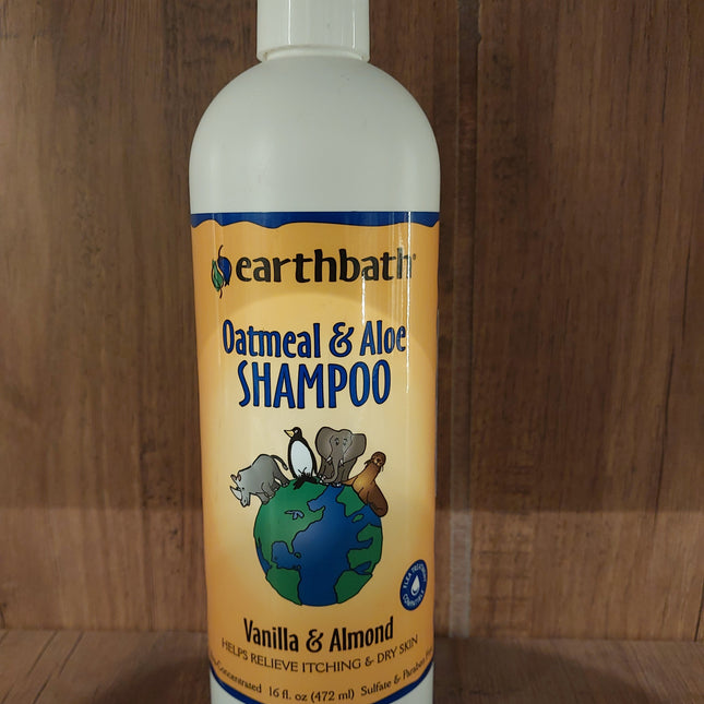 Earthbath Oatmeal & Aloe Shampoo - Vanilla & Almond 472ml