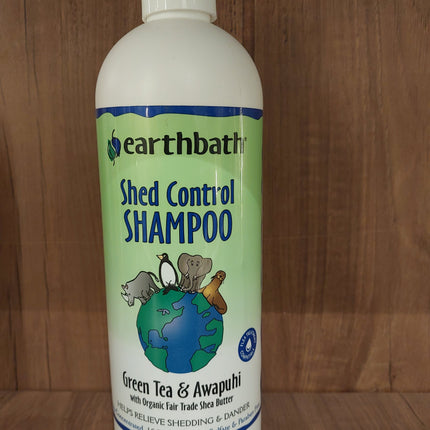 Earthbath Shed Control Shampoo-Green Tea & Awapuhi 472ml