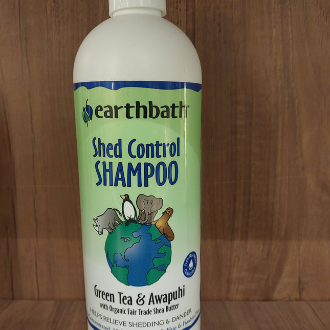 Earthbath Shed Control Shampoo-Green Tea & Awapuhi 472ml