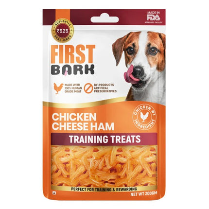 First bark Fb chicken cheese ham 70gm