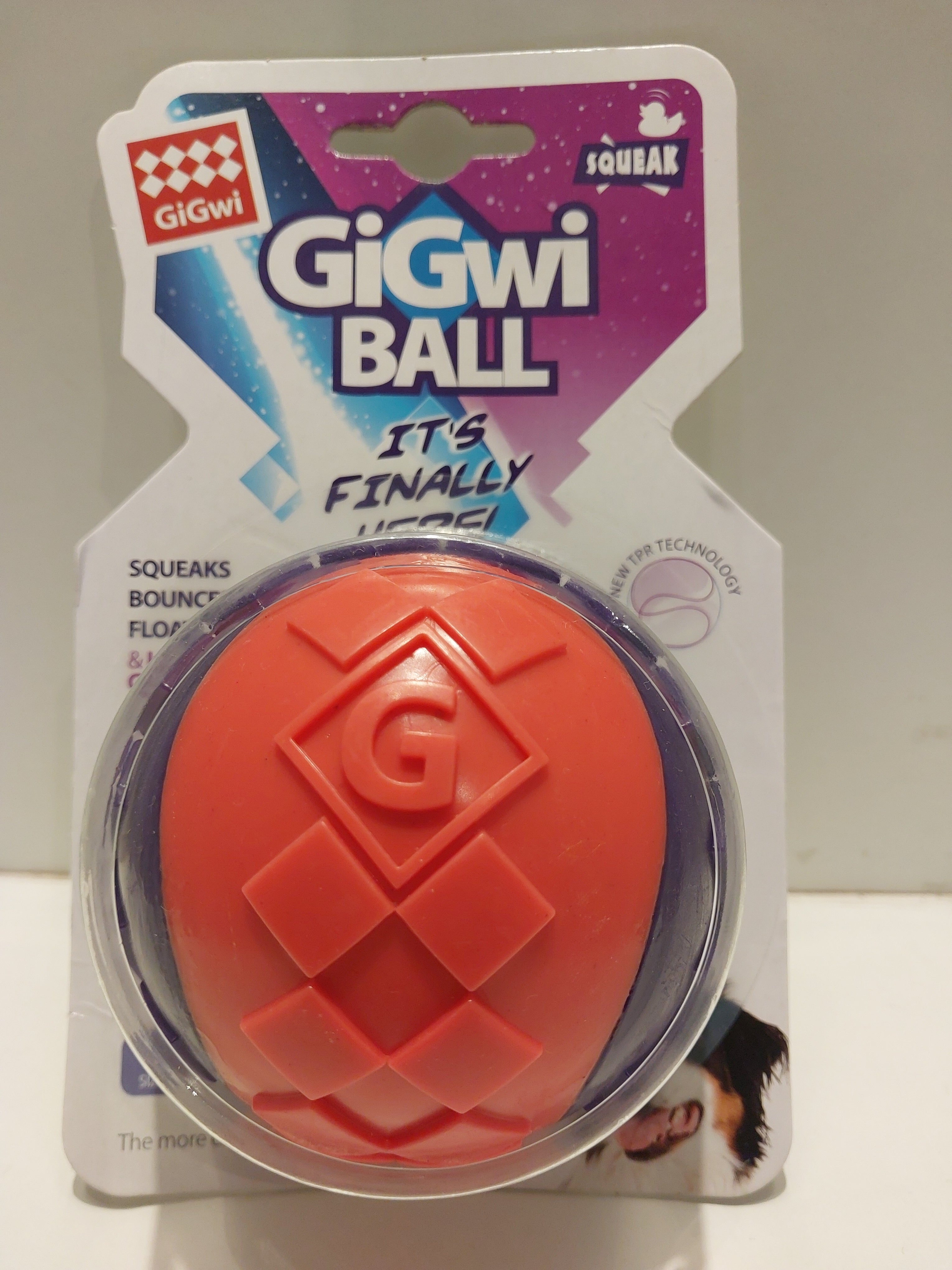 Gigwi 6298 GiGwi Ball Red-L