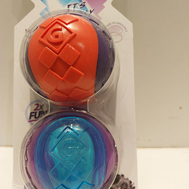 Gigwi GiGwi Ball Assorted 2pk-M