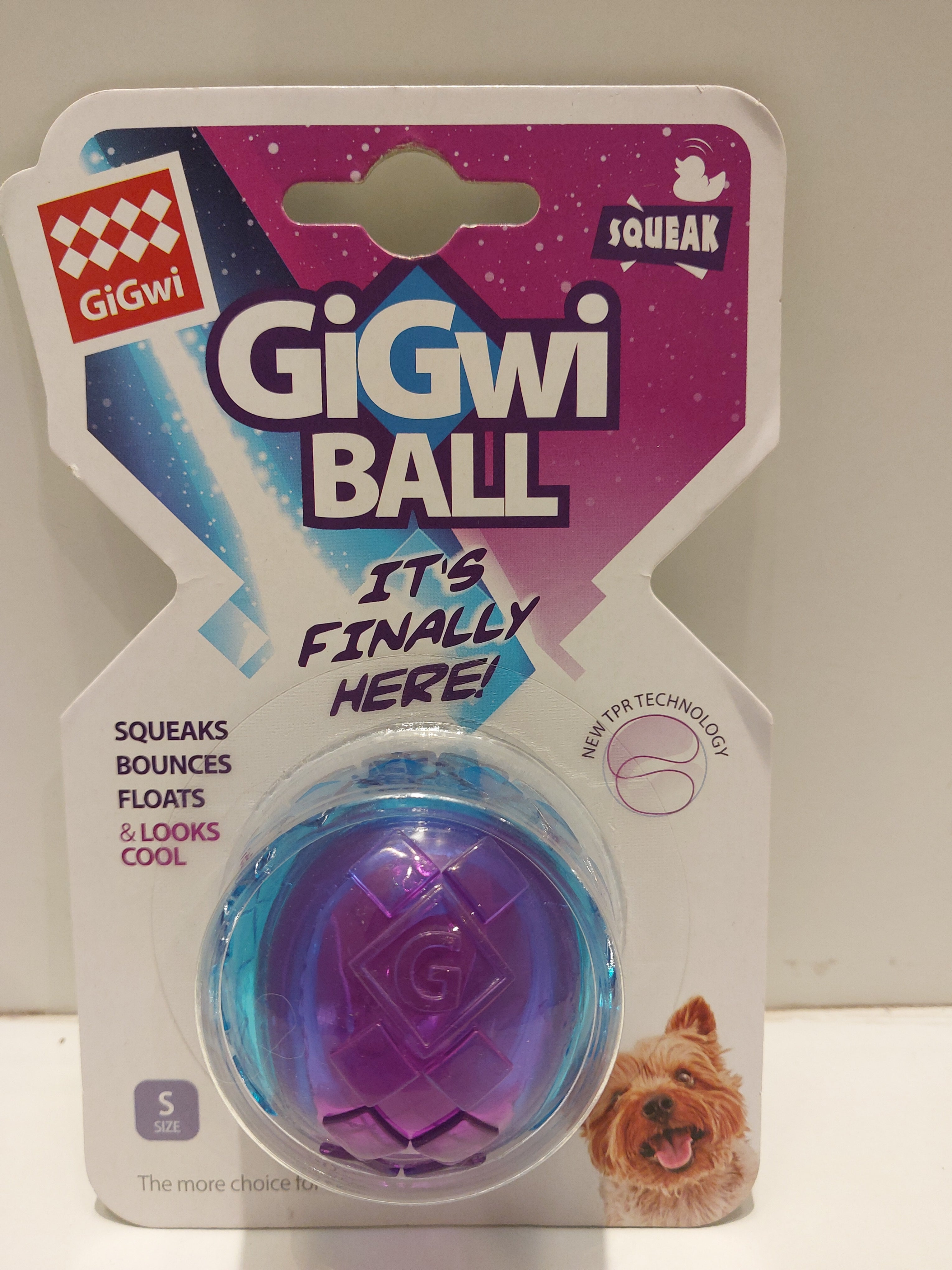 Gigwi GiGwi Ball Purple-S