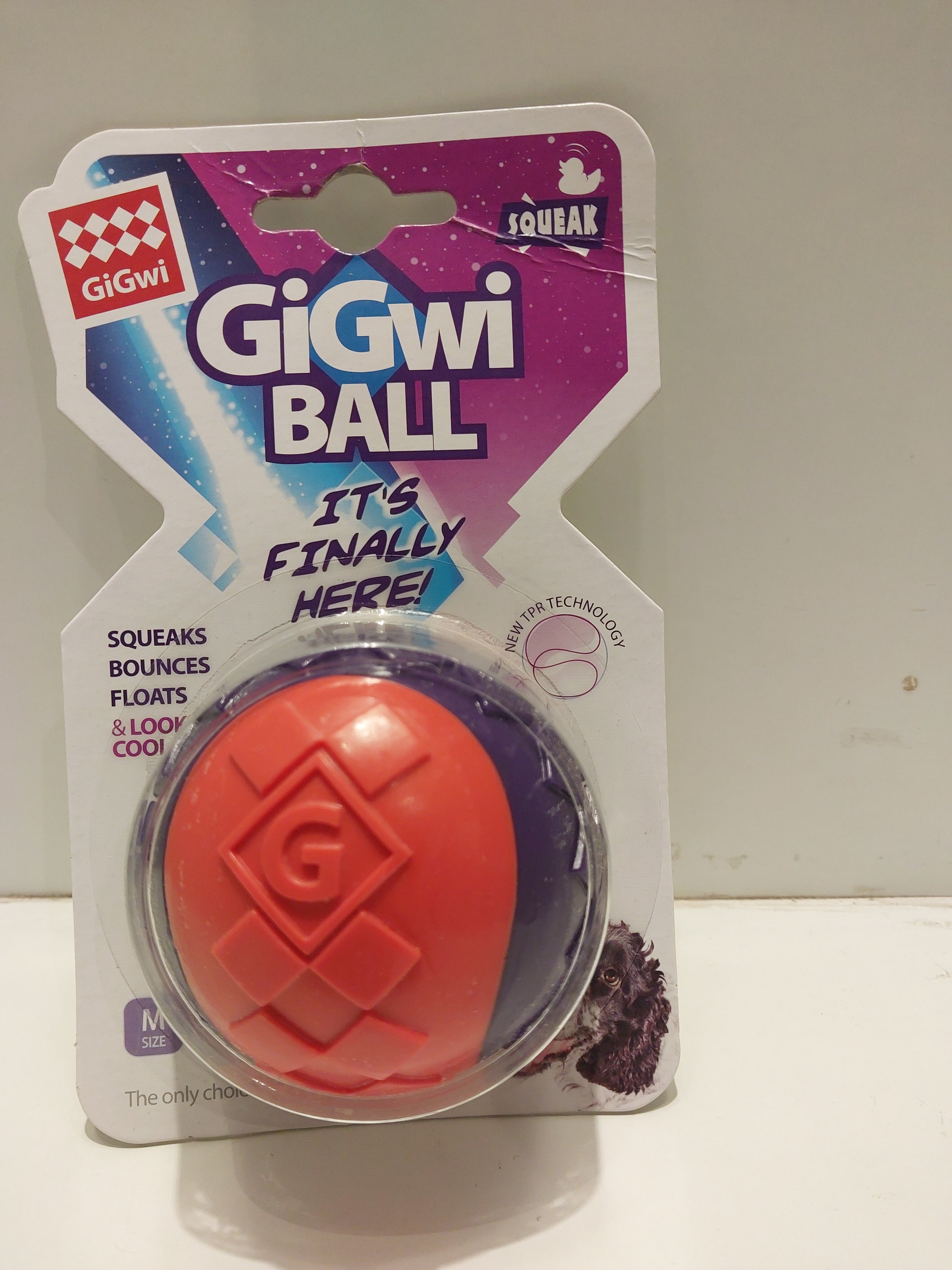 Gigwi GiGwi Ball Red-M