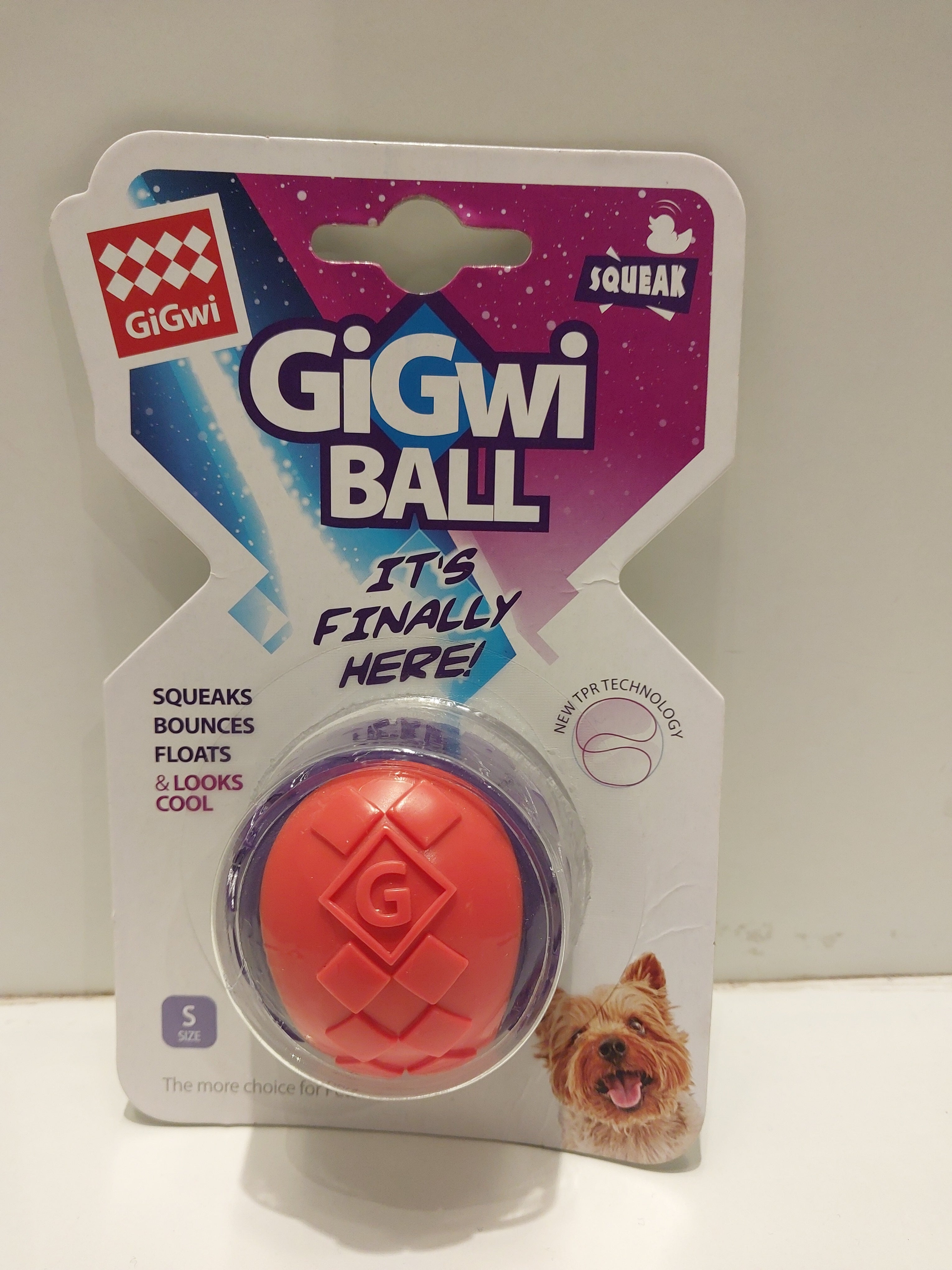 Gigwi GiGwi Ball Red-S
