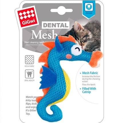 Gigwi GiGwi Dental Mesh Seahorse-Blue