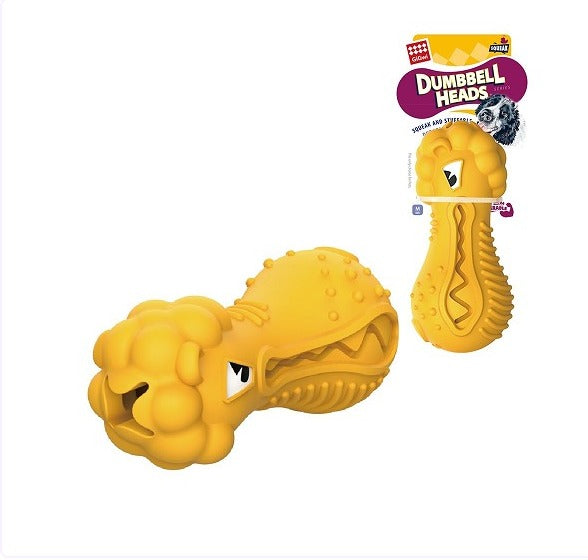 Gigwi GiGwi Dumbbell Heads Lion-M