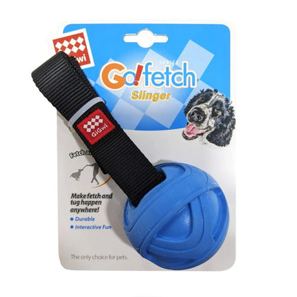 Gigwi GiGwi Gol Fetch Slinger Ball Blue-M