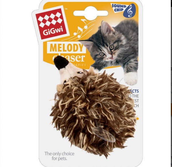 Gigwi GiGwi Melody Chaser Hedgehog