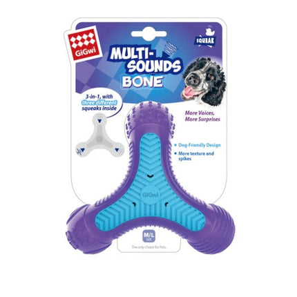 Gigwi GiGwi Multi-Sounds Bone - M/L