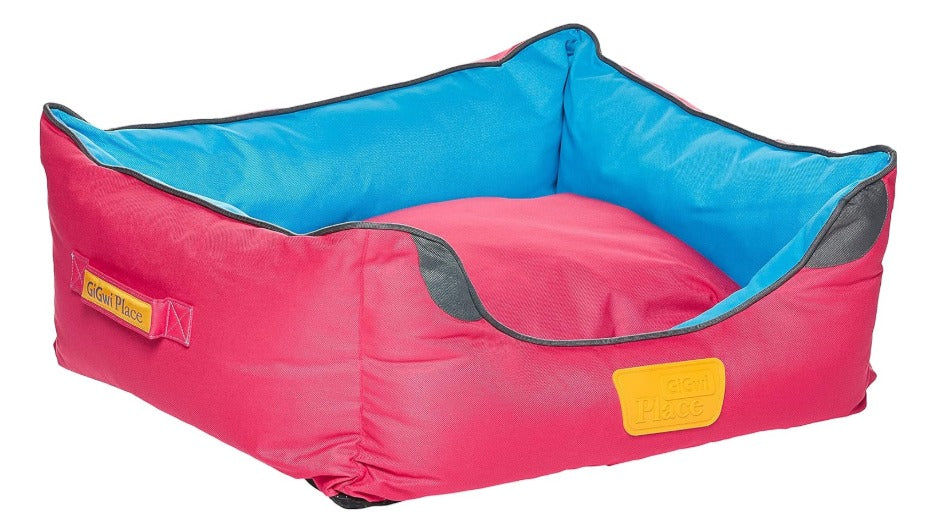 Gigwi GiGwi Place Soft Bed Blue & Red-L