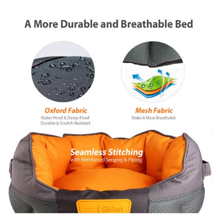 Gigwi GiGwi Place Soft Bed Orange-M