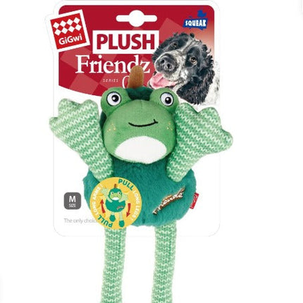Gigwi GiGwi Plush Friendz Avocado Frog