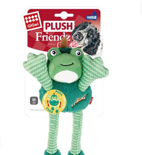 Gigwi GiGwi Plush Friendz Avocado Frog