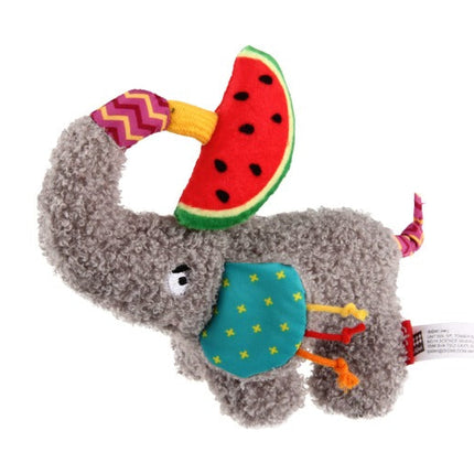 Gigwi GiGwi Plush Friendz Elephant with Watermelon-M