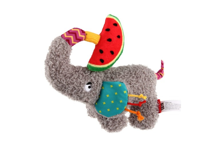 Gigwi GiGwi Plush Friendz Elephant with Watermelon-M