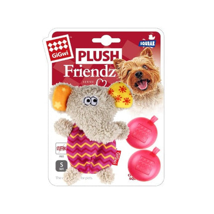 Gigwi GiGwi Plush Friendz Refillable Elephant-S
