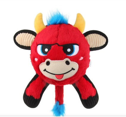 Gigwi GiGwi Plush JUMBALL Red Bull-M