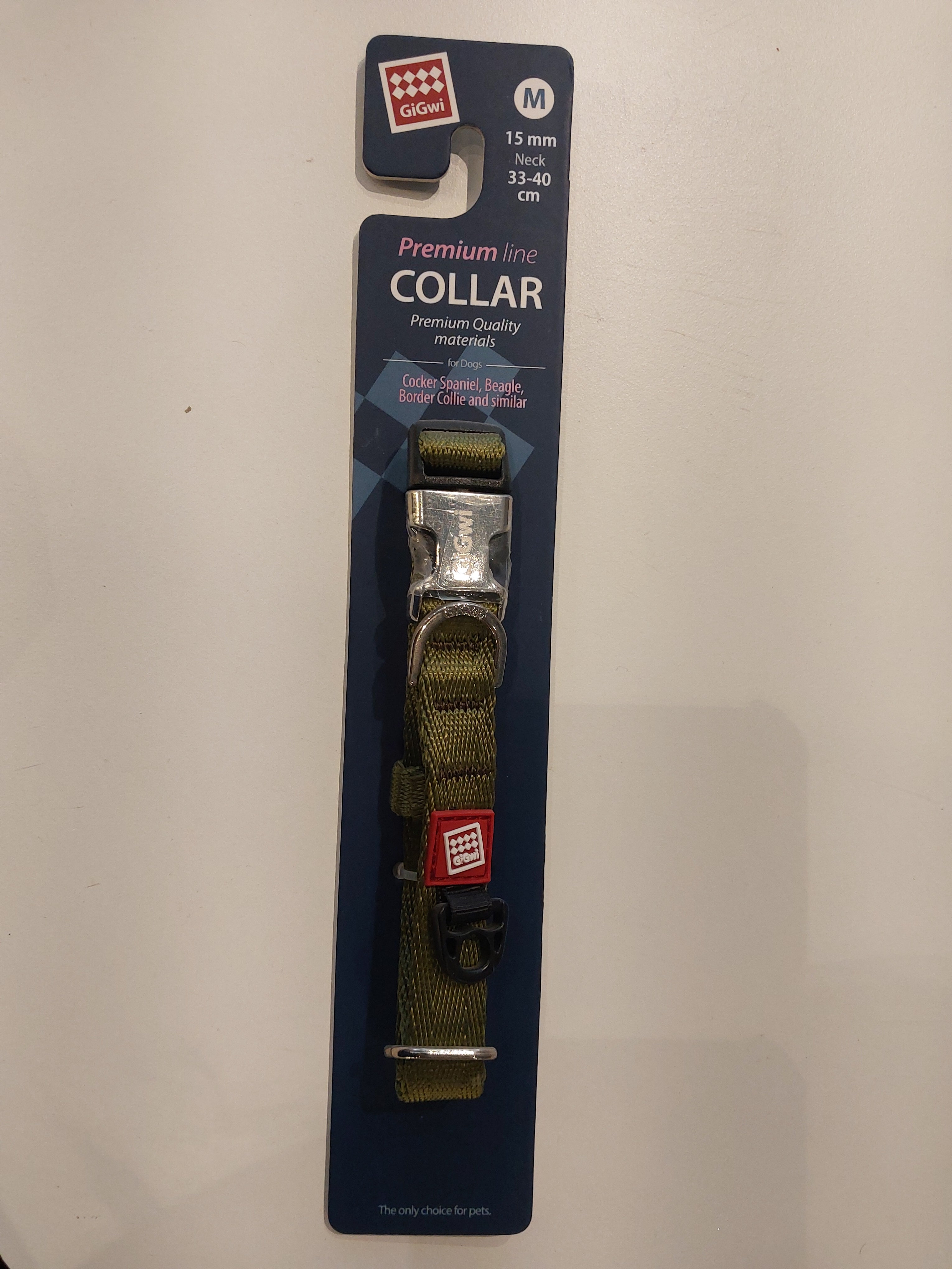 Gigwi GiGwi Premium Line Collar Creen-M