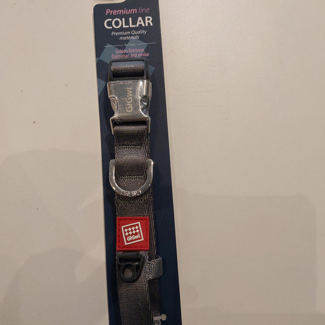 Gigwi GiGwi Premium Line Collar Grey-L
