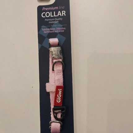 Gigwi GiGwi Premium Line Collar Pink-S