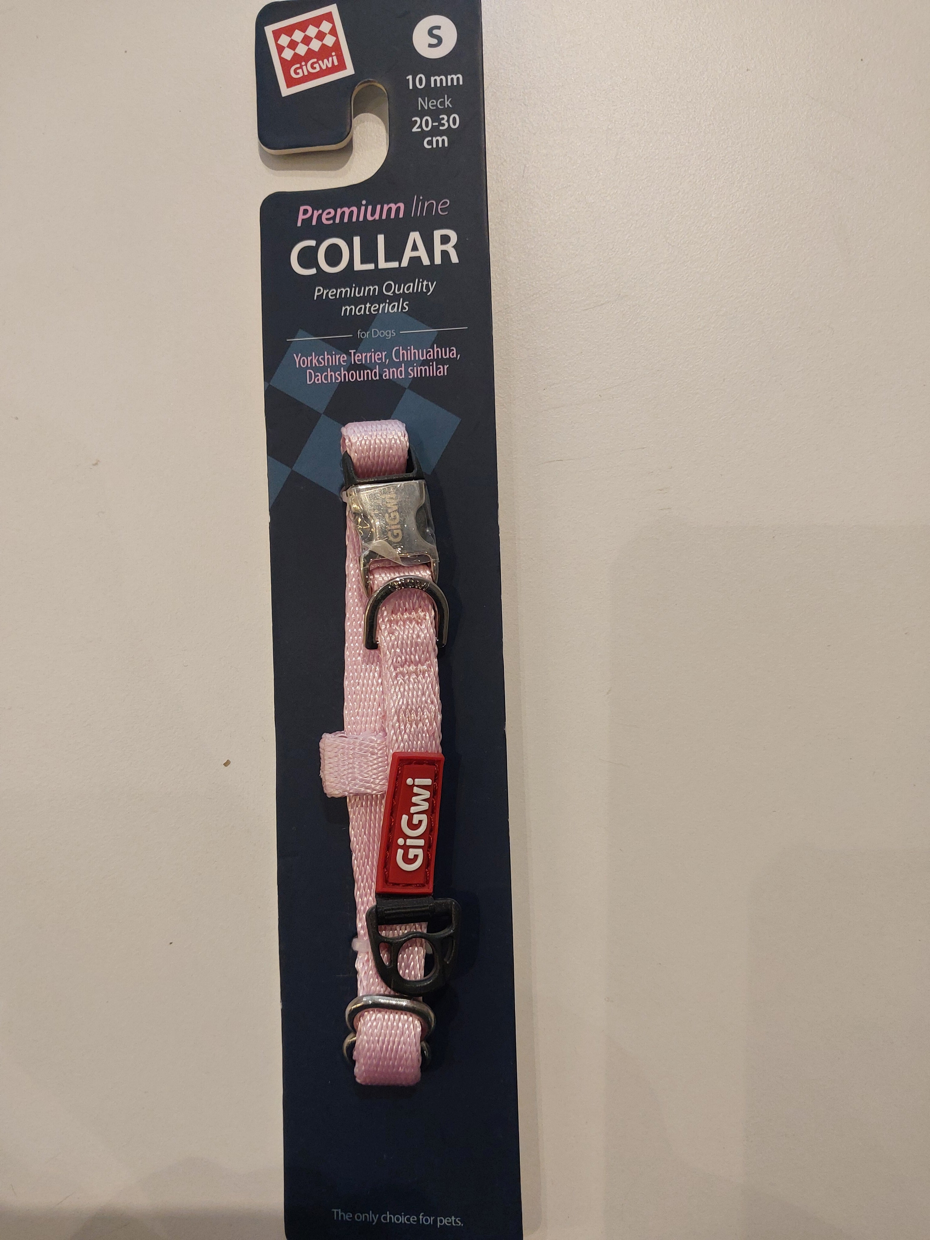 Gigwi GiGwi Premium Line Collar Pink-S