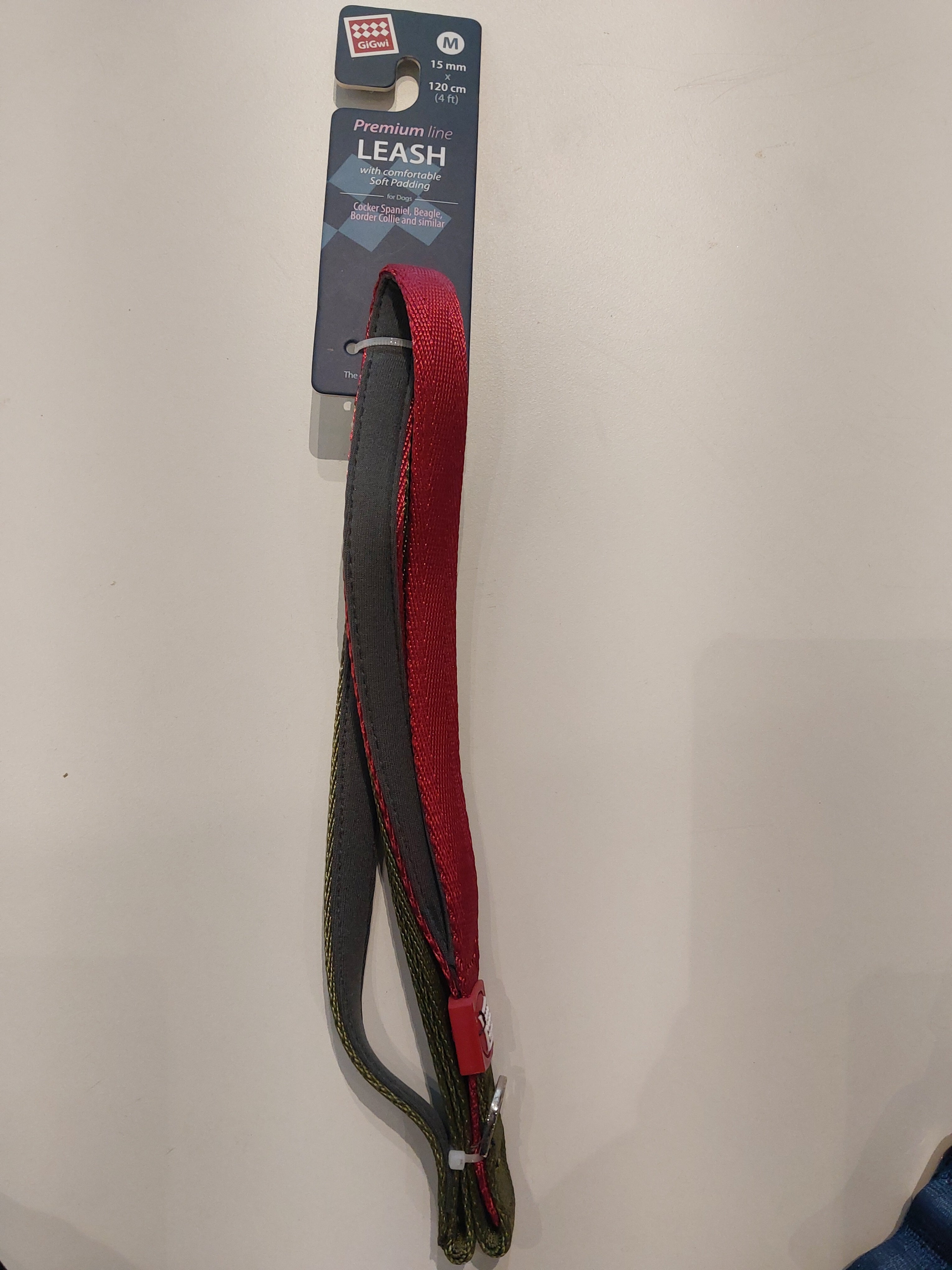 Gigwi GiGwi Premium Line Lead Green-M