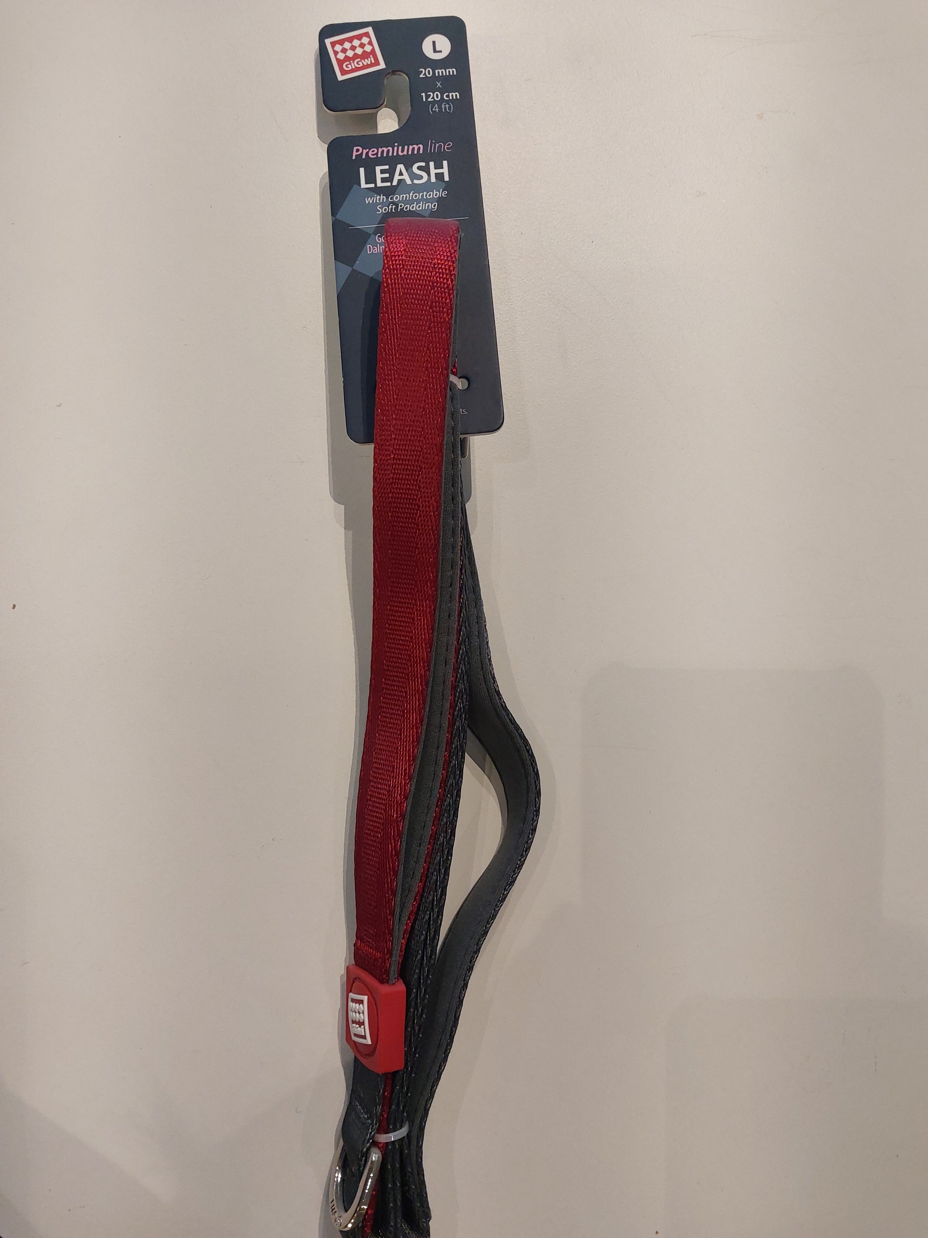 Gigwi GiGwi Premium Line Lead Grey-L