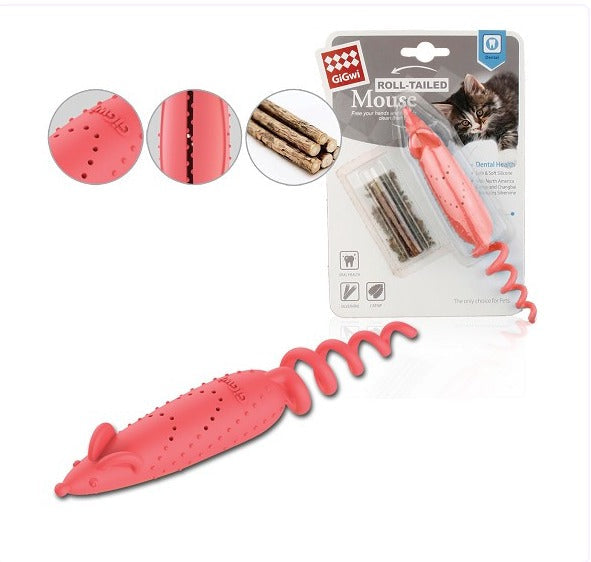 Gigwi GiGwi Roll-Tailed Mouse