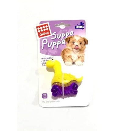 Gigwi GiGwi Suppa Puppa Dino Yellow - XS
