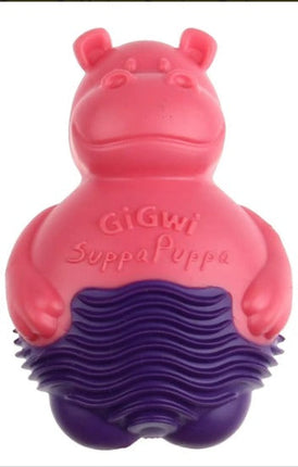 Gigwi GiGwi Suppa Puppa Hippo Pink-S