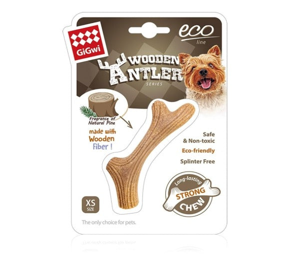 Gigwi GiGwi Wooden Antler-XS