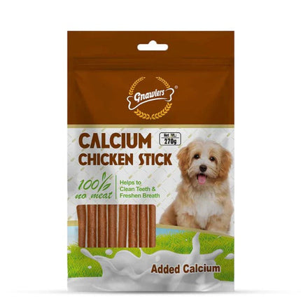 Gnawlers Calcium sticks chicken flavour 270gm