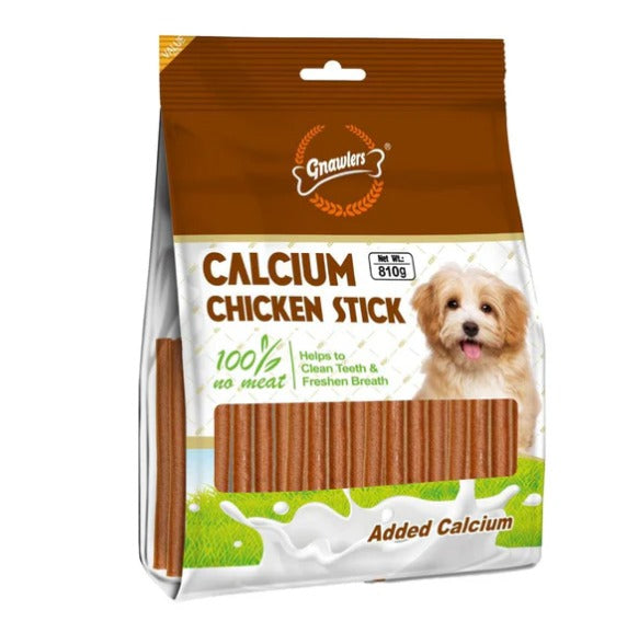 Gnawlers Calcium sticks chicken flavour 810g