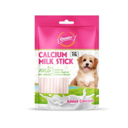 Gnawlers Calcium sticks milk flavour 270gm