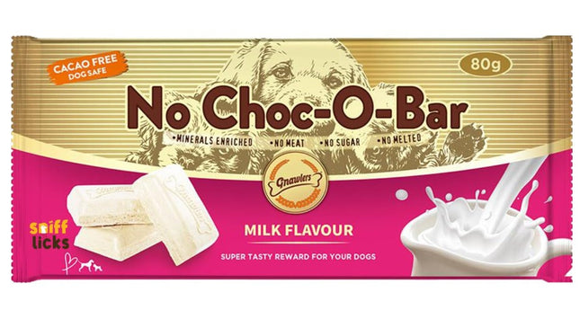 Gnawlers No choco bar milk flavour 1.56g
