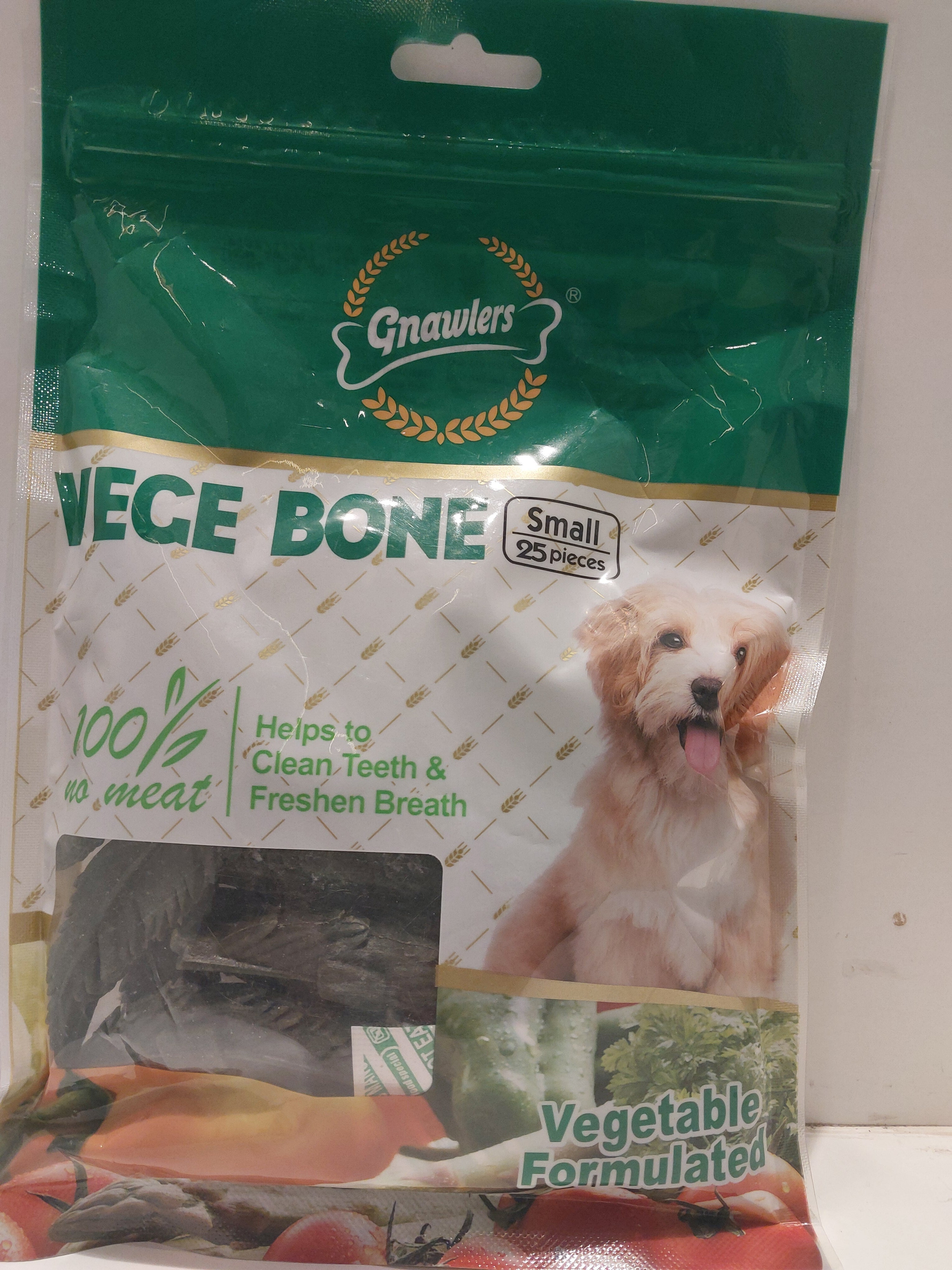 Gnawlers Vegetable bone 25 piece