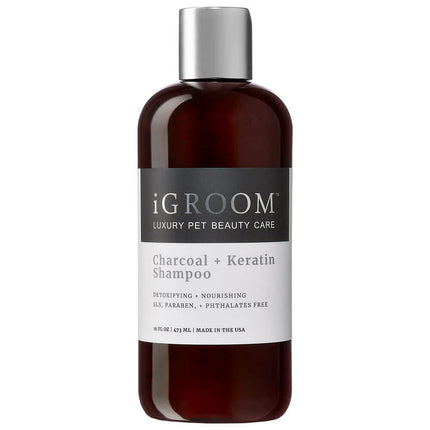 Igroom Charcoal + Keratin Shampoo