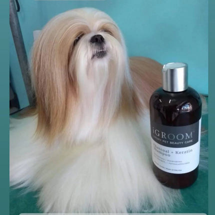 Igroom Charcoal + Keratin Shampoo
