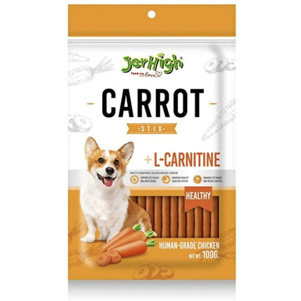 Jerhigh Carrot stix 100gm