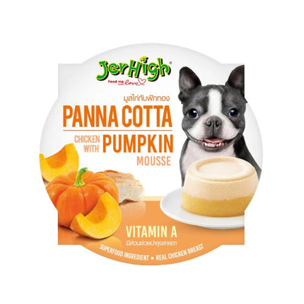 Jerhigh Panna cotta chiken pumpkin 70gm