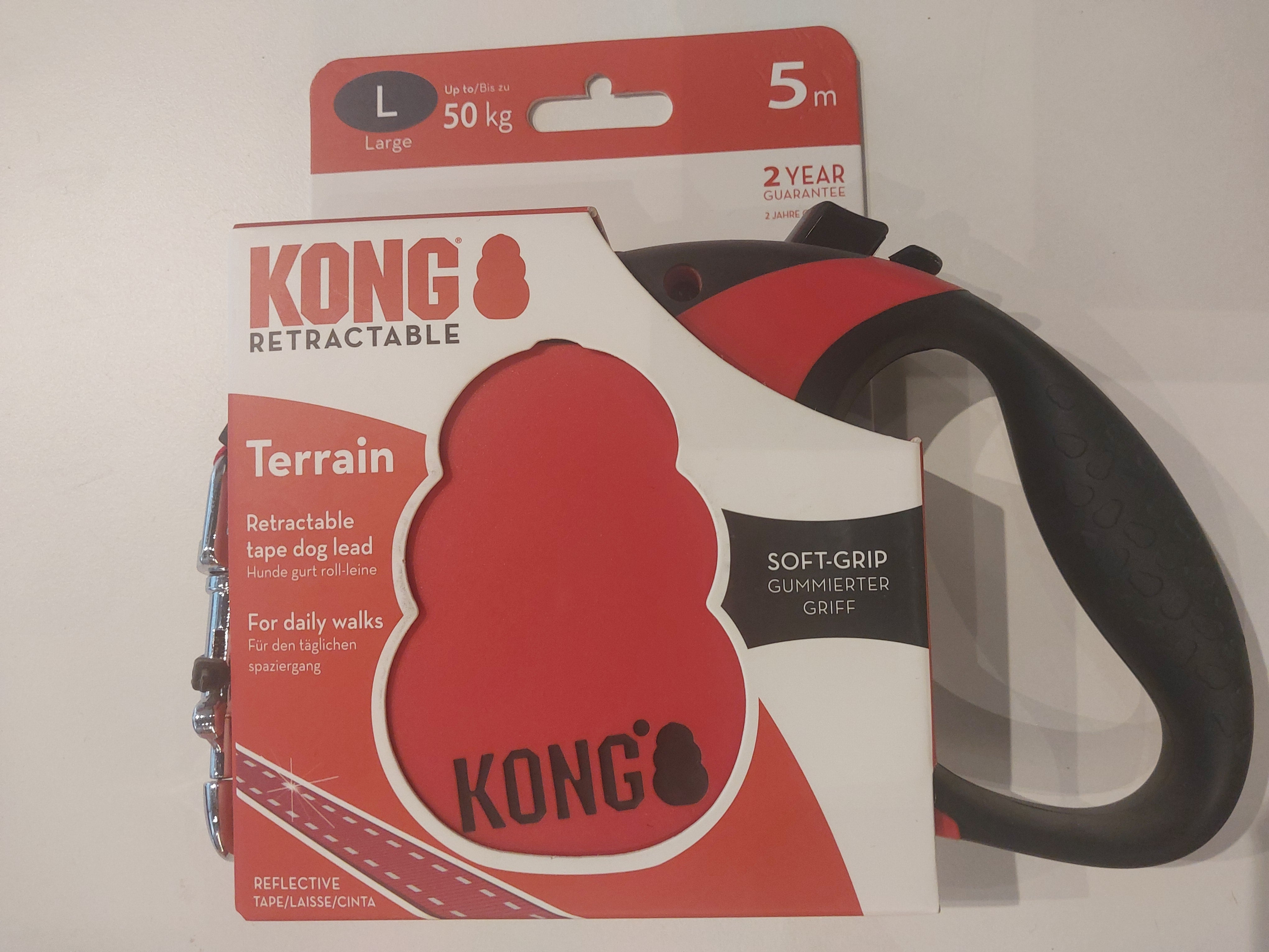 KONG Retractable Terrain Red-L