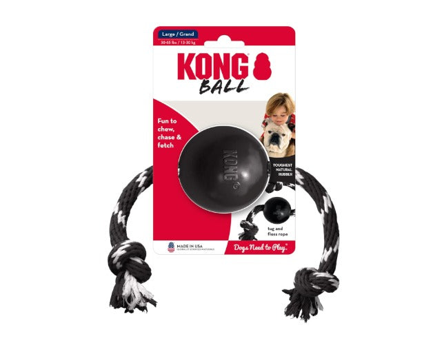 Kong Kong extreme ball with rope-L