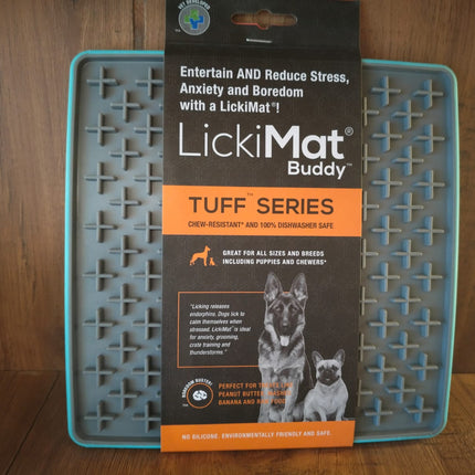 Lickimat Buddy tuff- turquoise Lick mat